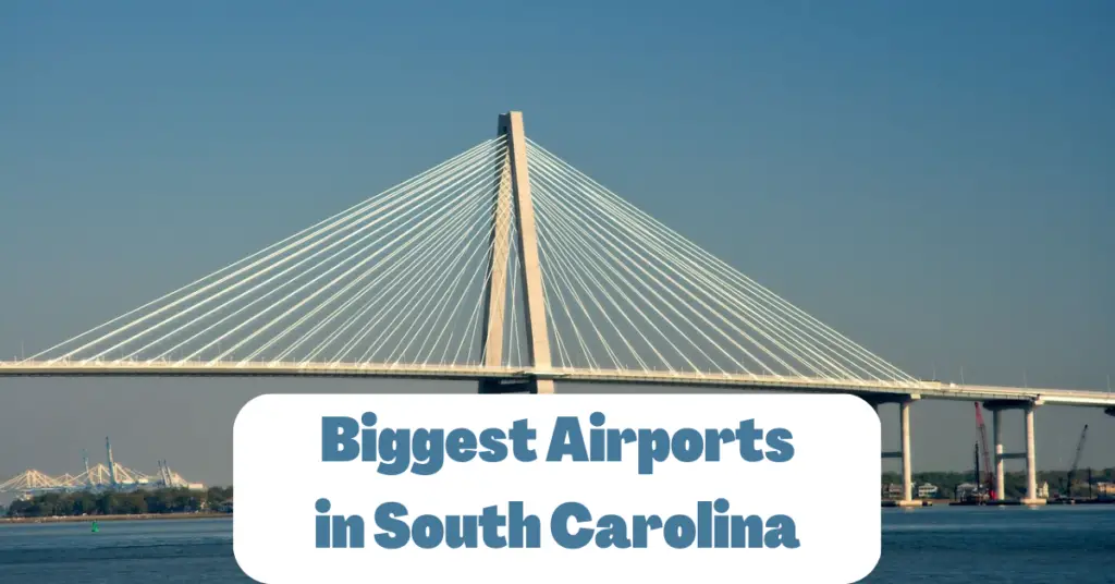 biggest airports in south carolina