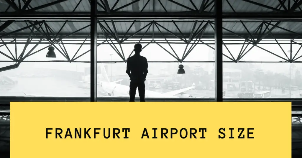 frankfurt airport size