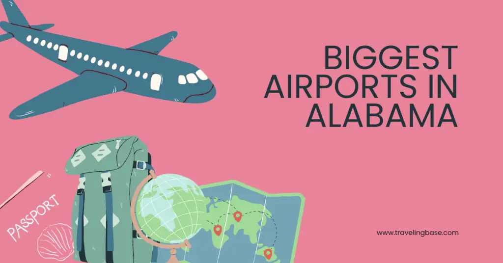 Biggest airports in Alabama